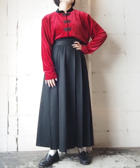 Velour Short China Shirt REBK