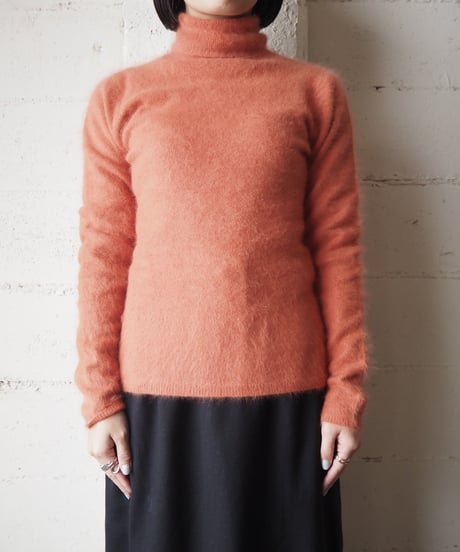 Angora Mix Turtle Neck Knit OR