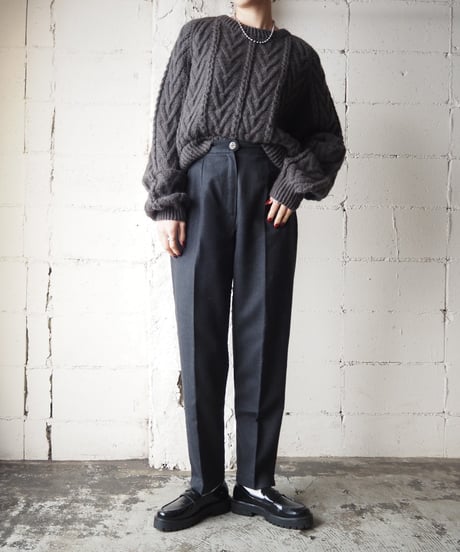 Center Press Wool Pants DGR
