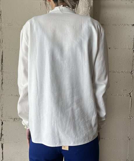 Frill Collar Shirt WH