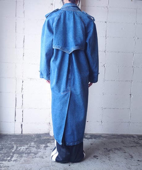Denim Trench Coat BL