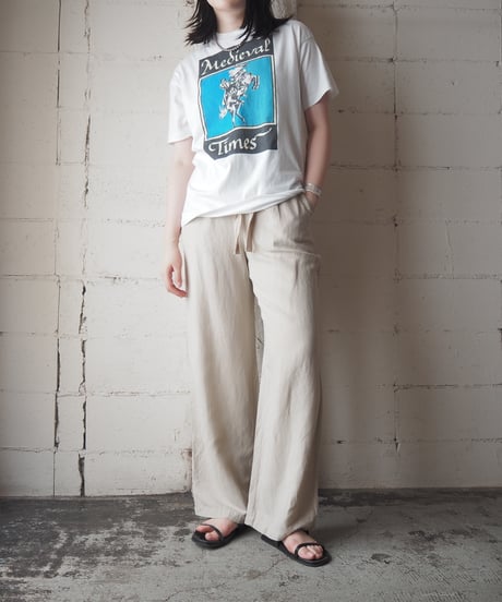 "Medieval Times" Vintage T-Shirt WH BL BK