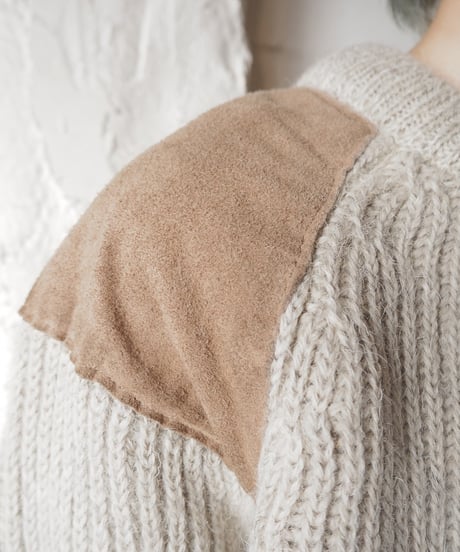 UK Leather×Wool Command Knit LBE