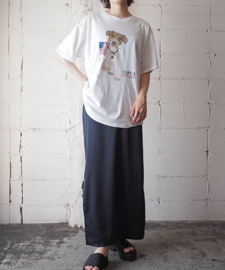 Dog Print Tee WH