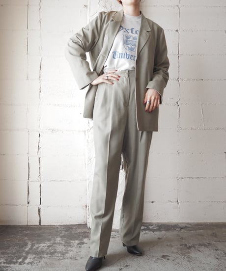 Center Press Straight Pants KA