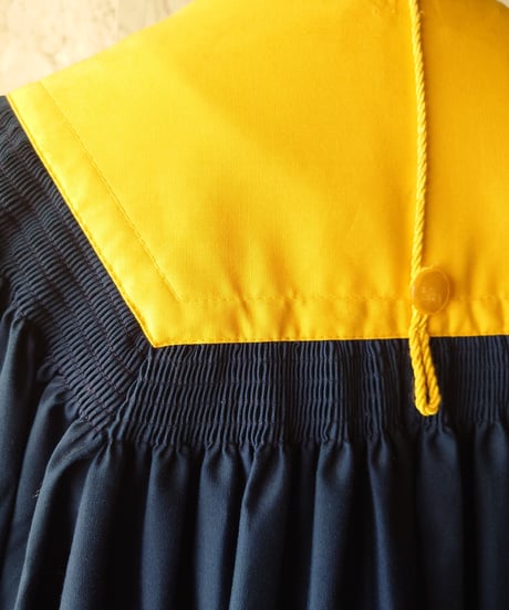 Bicolor Volume Sleeve Dress NVYE