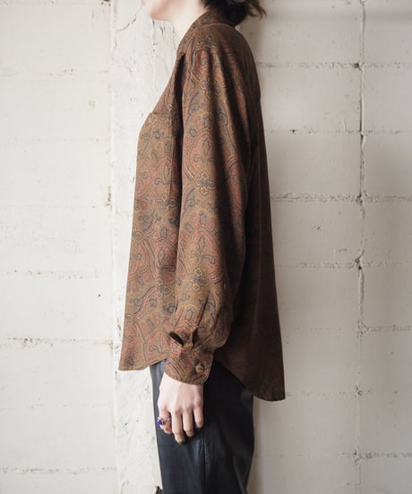 Paisley Pattern Rayon Shirt BR