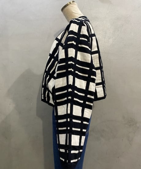 Remake Check Pattern Jacket BKWH