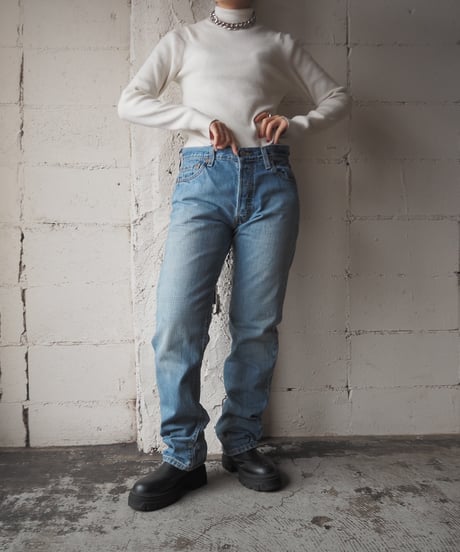 Levi's Straight Silhouette Denim Pants BL