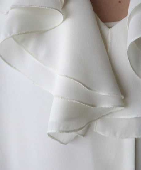 Frilled Collar Blouse WH