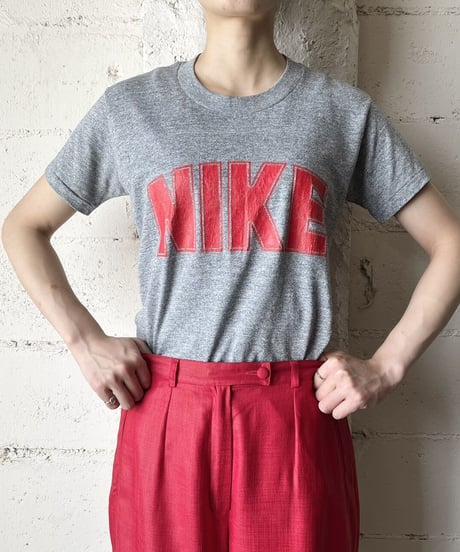 1980's NIKE Logo Tee GRRE