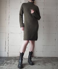 Acne Studios Mock Neck Knit Dress KA