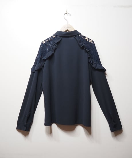 Lace Shoulder Blouse NV