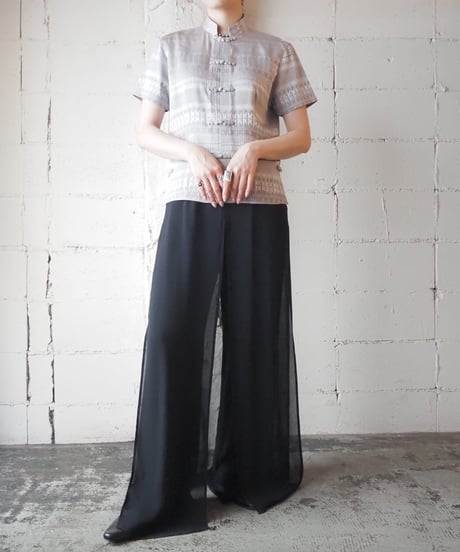 Shadow Pattern China Shirt GR