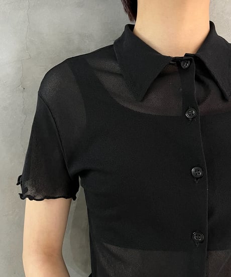 Sheer Mellow Blouse BK