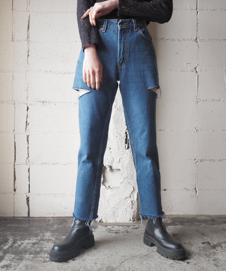 Levi's 550 Slashed Denim BL