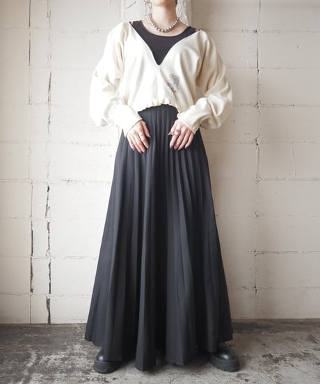 Remake 1950’s US ARMY Under Pants Stitch Tops IVBK