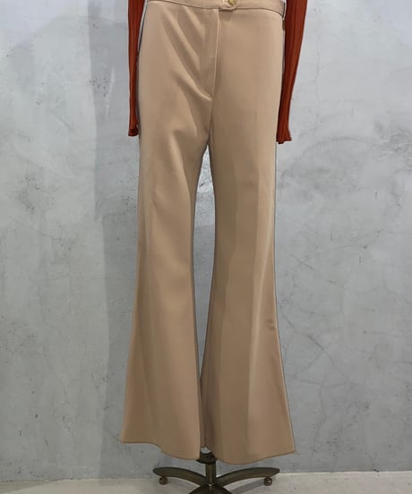 1970's Center Press Flared Pants BE