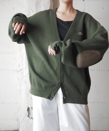 LACOSTE V Neck Cardigan KA