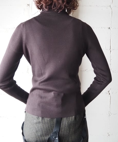 Silk Turtle Sweater DBR