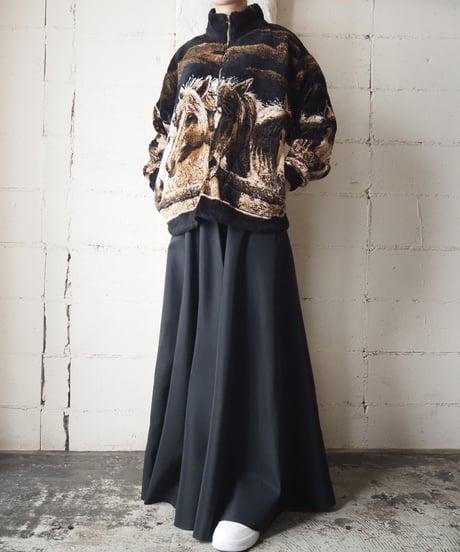 Horse Pattern Fleece BKBR