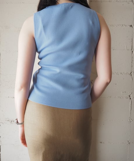 Knit Sleeveless Tops BL