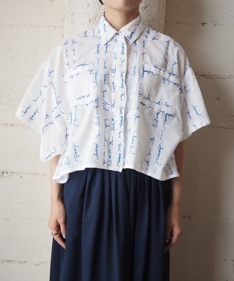 Embroidery Short Design Shirt WHBL