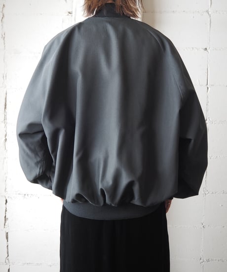 REMAKE Patch Design Snap Button Jacket BK