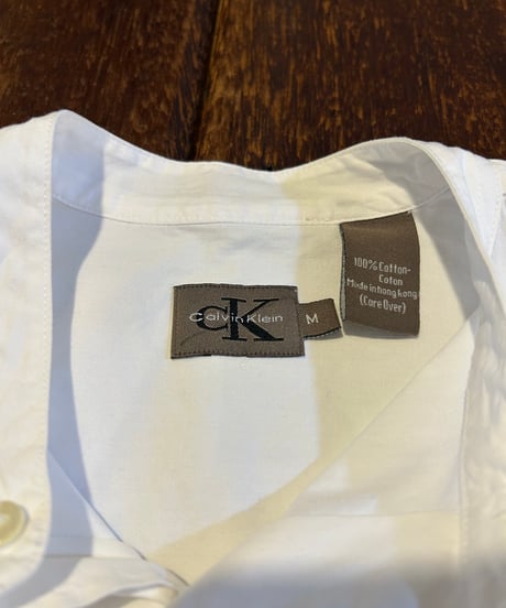 Calvin Klein Band Collar Shirt WH
