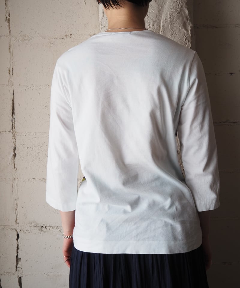 tricot COMME des GARCONS Colorful Print Tee WH