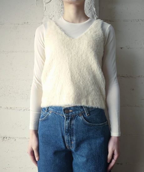 Shaggy Camisole Tops WH