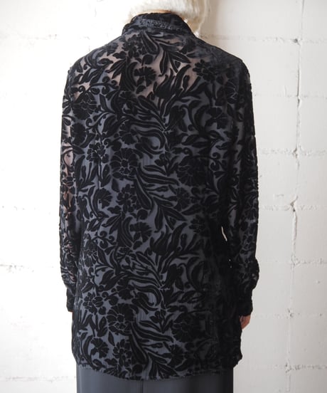 Opal Velvet Shirt BK