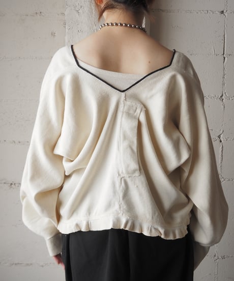 REMAKE 1950's USARMY Under Pants Stitch Tops IVBK