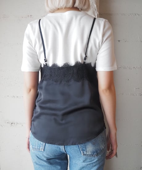 Abercrombie&Fitch Lace Satin Camisole BK