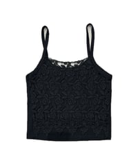 Flower Lace Layered Camisole BK