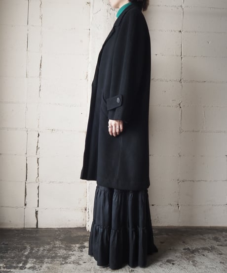 Cashmere Chester Coat BK
