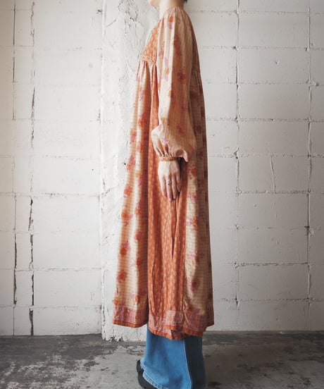 1970's Indian Cotton Dress BEOR