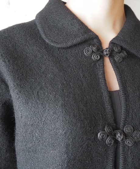 HERMAN GEIST China Button Cardigan BK