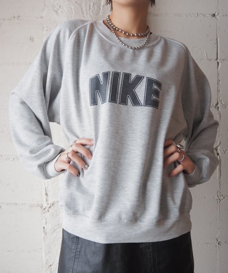 NIKE Print Raglan Sleeve Sweat GR