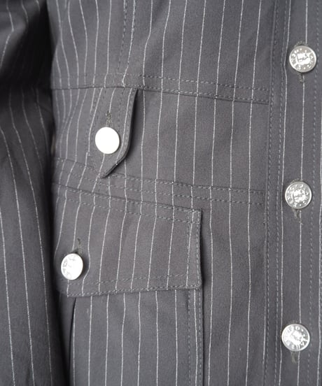 KENZO JEANS Pin Stripe Jacket BK