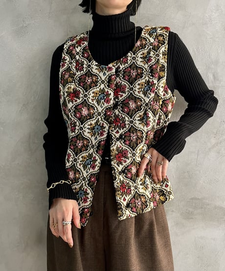 Flower Pattern Goblin Vest KAPI