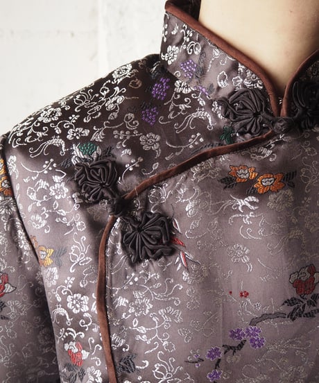 Jacquard China Jacket DBR