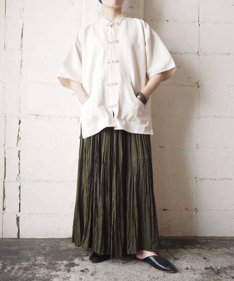 Linen China Shirt Jacket