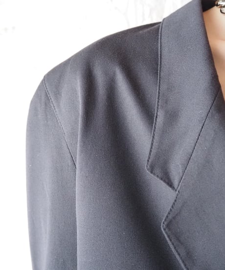 Double Breasted Short Tailored Jacket BK