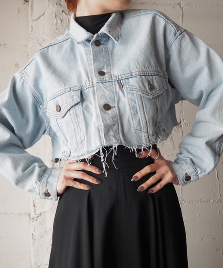 Remake Levi's Cutoff Denim Jacket LBL