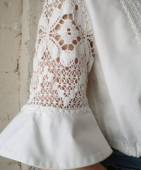 1960's Tyrolean Short Blouse WH
