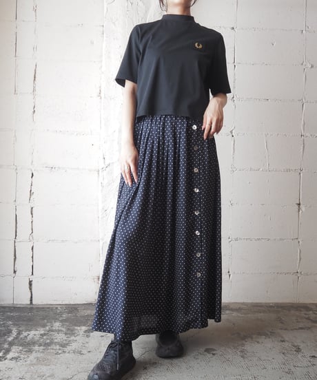 Laura ashley Small Flower Tuck Skirt NV
