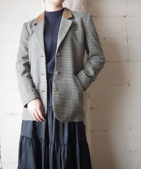 Check Tailored Jacket GNBR