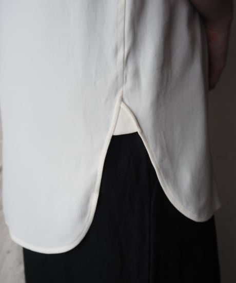 POLO RALPH LAUREN Pleated Bosom Sleeveless Shirt IV