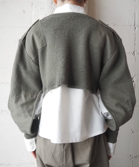 REMAKE Command Pocket Short Sweater KA